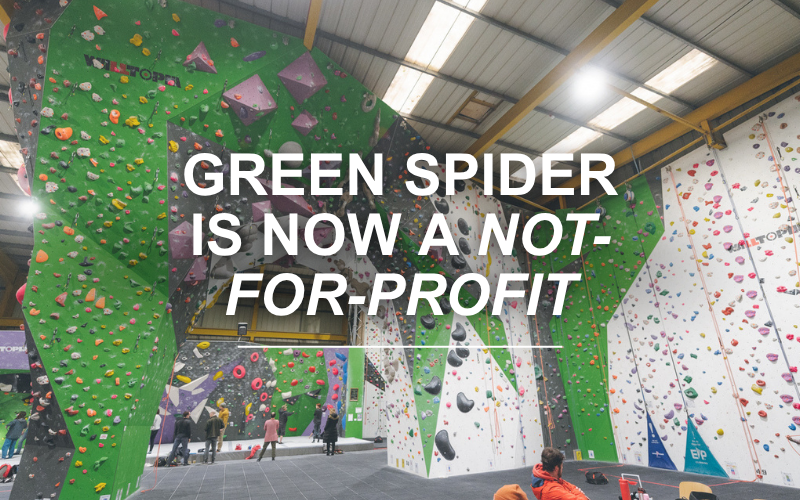 Green Spider is now a Not-for-Profit!